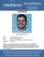 HOMICIDIO / Matta Apolinar / Cerca de 2200 Calle 28 Norte