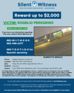 Fatal Hit & Run / Rogelio Peregrino / Near 8600 North 35th Avenue