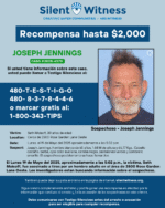 HOMICIDIO / Joseph Jennigs / Cerca de 3500 Rose Garden Lane Oeste