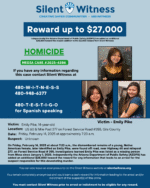 Homicide / Emily Pike / US 60 & Mile Post 277 on Forest Service Road #355, Gila County