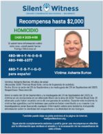 Homicidio / Ashante Burton / 3200 Thomas Road Este, cerca de la parada de autobús