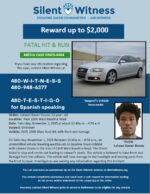 Fatal Hit and Run / Latwan Xavier Dossie / Near 2300 West Baseline Road Phoenix, AZ