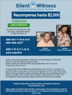 HOMICIDIO / Antoine Duane Hester, de 29 años, y Kris M. Boulware, de 30 años / Cerca de 1500 North Lane Oeste