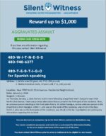 Aggravated Assault / 1- White male 33 years old – 2 Native American male 19 years old / Near 5700 North 32nd Avenue – Residential Neighborhood