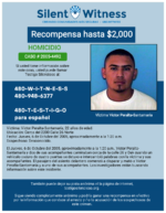 HOMICIDIO / Víctor Peralta-Santamaría / Cerca del 2200 Calle 26 Norte