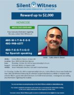 Homicide / Carlos Alberto Chacon / Near 1800 East Windsor Avenue