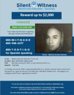 Homicide / Maximo Antonio Valencia / Near 1600 West Hadley Street