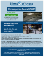 HOMICIDIO / Zachary Hostetler / Cerca de 4700 Shea Boulevard Este – Supermercado Fry’s