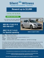 Fatal Hit and Run / Roger Jackson / 1900 East Broadway Road