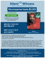 HOMICIDIO / Melvin Lamont Johnson / Cerca del 1700 Avenida Sunland Oeste