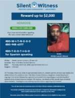 Homicide / Melvin Lamont Johnson / Near 1700 West Sunland Avenue