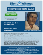 HOMICIDIO / Jesús Alberto García-Labrada / Cerca del 1300 Pecan Road Oeste