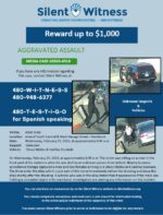 Aggravated Assault / Adult male / Area of South Central & West Papago Street – Residence