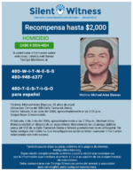 HOMICIDIO / Michael Arias Blancas / Cerca del 300 Calle Tamarisk Oeste