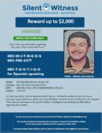 Homicide / Michael Arias Blancas / Near 300 West Tamarisk Street