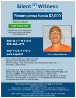 HOMICIDIO / Manuel Martínez / Cerca de 3000 Calle Yale Este