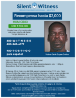 HOMICIDIO / Calvin Eugene Crofton / Cerca del 1300 Calle Pima Oeste