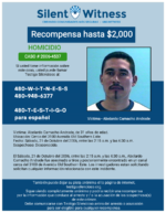 HOMICIDIO / Abelardo Camacho Andrade / Cerca del 3100 Avenida Old Southern Este