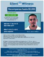 HOMICIDIO / Jesús V. Padilla / Cerca del 4200 de Calle Van Buren Oeste