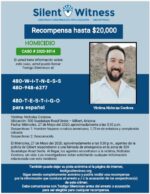 Homicidio / Nicholas Cordova / 500 Guadalupe Road Oeste – Gilbert, Arizona