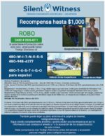 Robo / Propietarios de viviendas / Área de 1900 Avenida Rovey Este – Área de 7300 Calle 11 Norte – Viviendas residenciales