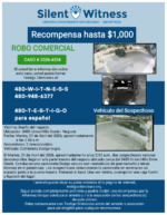 ROBO COMERCIAL / Dueño del negocio / 3400 Union Hills Oeste – Negocio