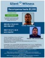 HOMICIDIO / Ronald Shazan Perry años y Erik Jerome Battle / Cerca de 4300 Avenida 23 Norte