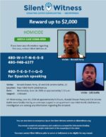 Homicide / Ronald Shazan Perry and Erik Jerome Battle / Near 4300 North 23rd Avenue